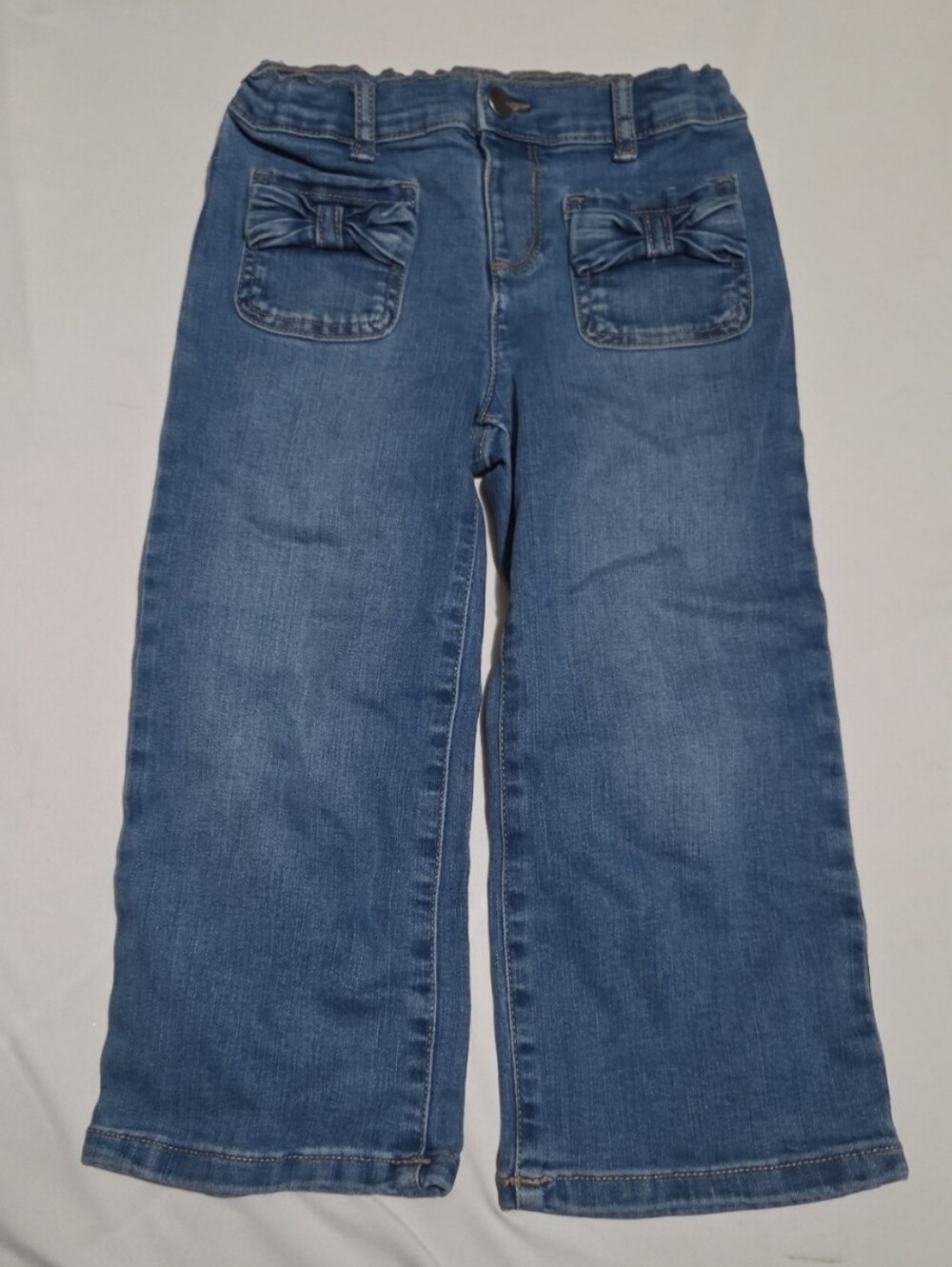 Children's Place girls 3T denim bow jeans #28